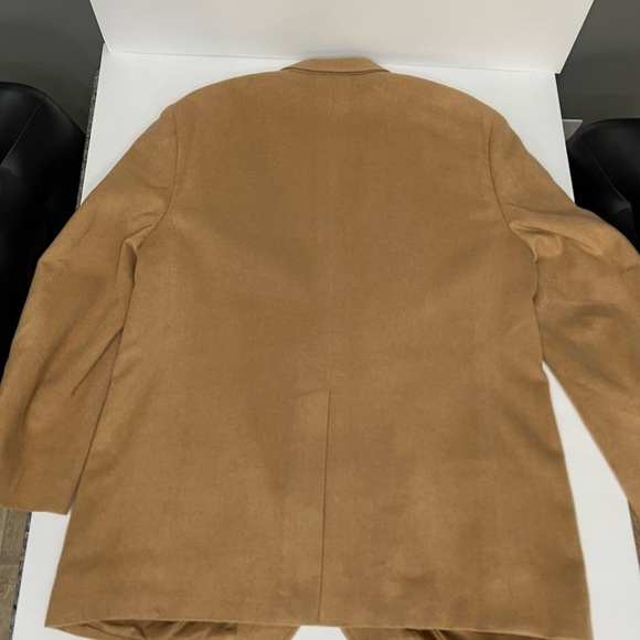 VTG 100% Camel Hair Wallachs Mens Sport Coat Jacket Blazer SEE PHOTOS NoTag - Picture 3 of 17
